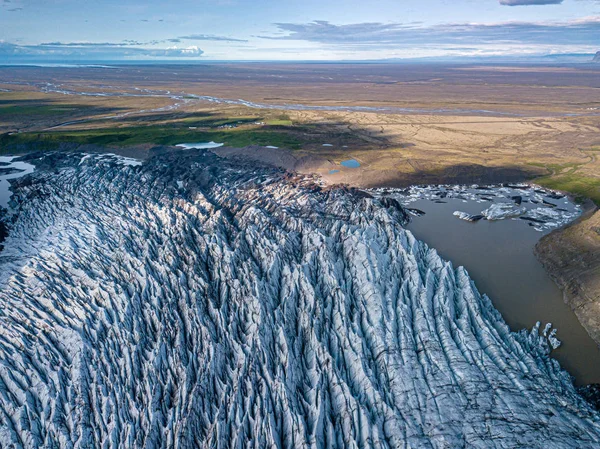 Ghiacciaio Svnafellsjkull in Islanda — Foto Stock