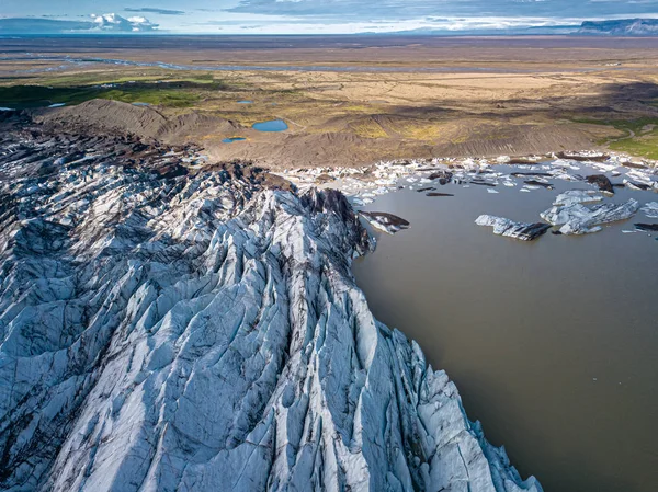 İzlanda'da Svnafellsjkull Buzulu