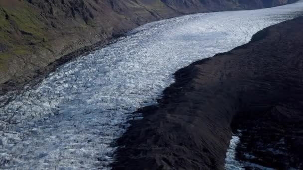 Glaciar Svnafellsjkull en Islandia — Vídeos de Stock