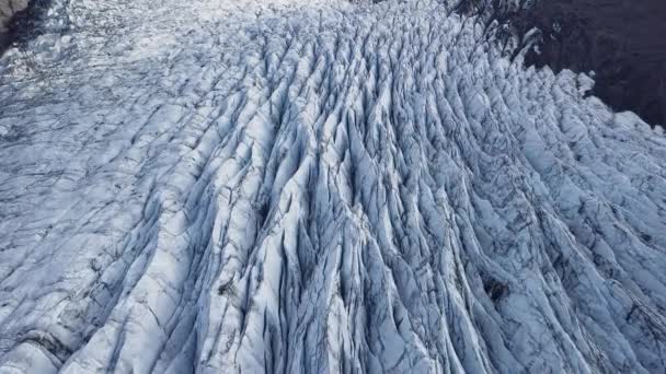 Svnafellsjkulls glaciär på Island — Stockvideo