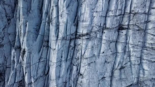 Ledovec svnafellsjkull na Islandu — Stock video