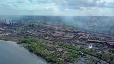 Metalurjik bitkinin havadan görünüşü