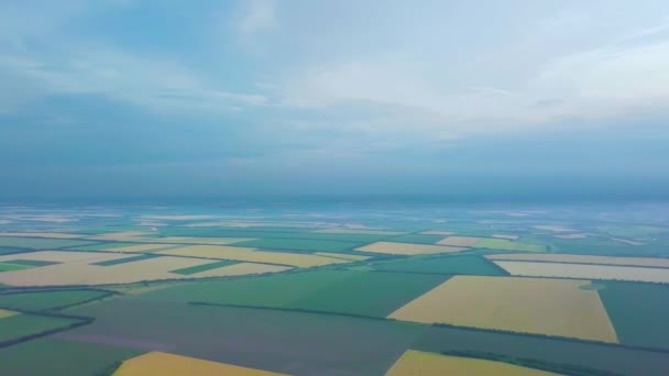 Панорама красивого пейзажа . — стоковое видео