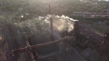 Metalurjik bitkinin havadan görünüşü