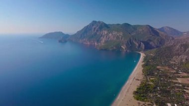 Cirali Sahili 'nin havadan görünüşü