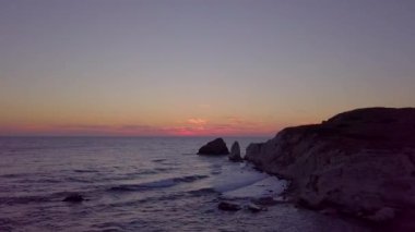 Akdeniz 'de gün batımı