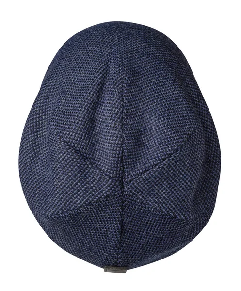 Hat Som Isolerad Vit Bakgrund Knitted Hatt — Stockfoto