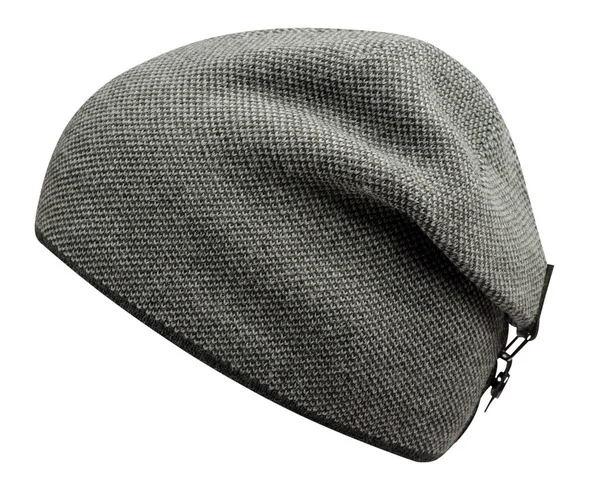  Beyaz arka plan .knitted şapka izole şapka .