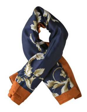 eşarp yaz. çok renkli atkı. Eşarp Üstten Görünüm.