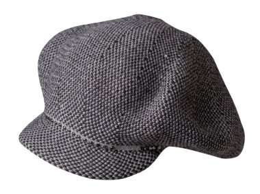 moda şapka ile beyaz arka plan üzerinde izole güneşlik. renkli şapka .