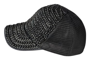 Beyaz arkaplanda izole edilmiş şapka 