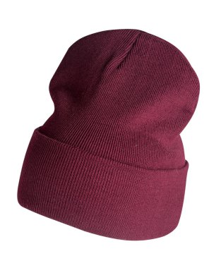  Beyaz arkaplanda izole edilmiş şapka  