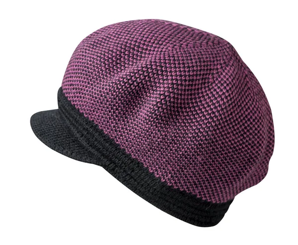 Módní čepice izolovaných na bílém pozadí. barevný klobouk — Stock fotografie