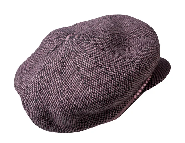 Модная шляпа на белом фоне. Цветная шляпа — стоковое фото