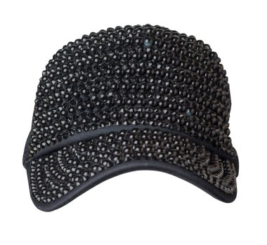 Beyaz arkaplanda izole edilmiş şapka 