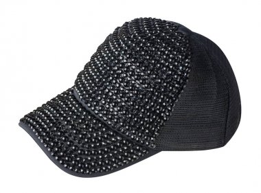 Beyaz arkaplanda izole edilmiş şapka 