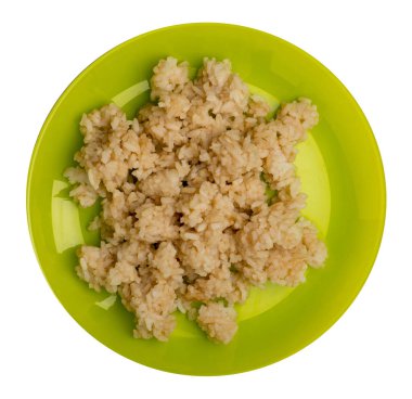  soya soslu pirinç beyaz arka plan üzerinde izole. soya sau pirinç