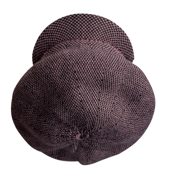 Cappello di moda isolato su sfondo bianco. cappello colorato — Foto Stock