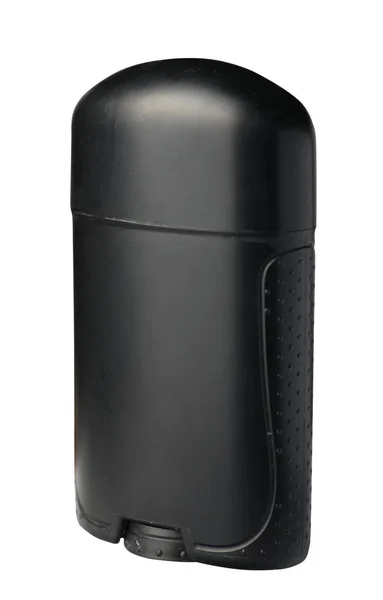 Deodorant isolated on white background. bottle black   deodorant — Stock Photo, Image
