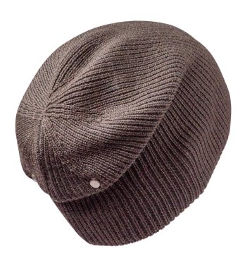  Beyaz arkaplanda izole edilmiş şapka  