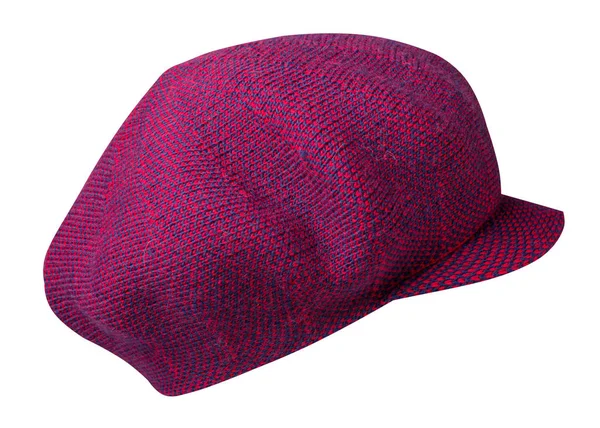 Μόδα καπέλο που απομονώνονται σε λευκό φόντο. χρωματιστά καπέλο — Φωτογραφία Αρχείου