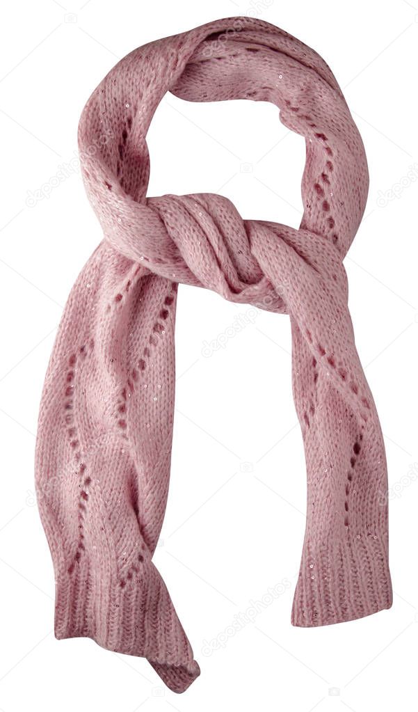   Scarf isolated on white  