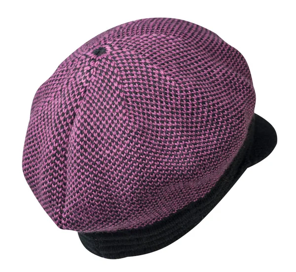 Chapéu de moda isolado no fundo branco. chapéu colorido — Fotografia de Stock