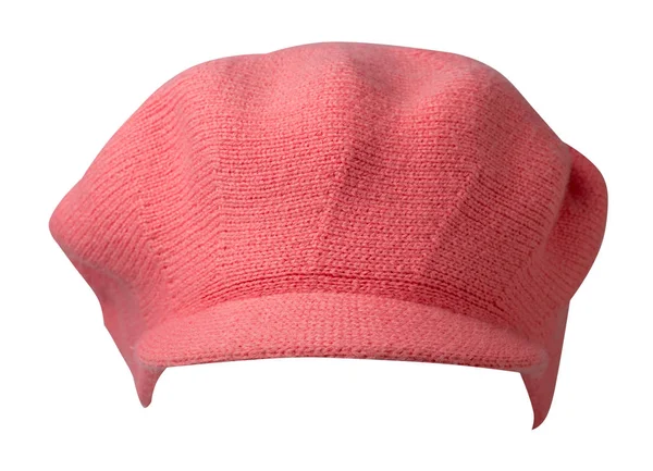 Pălărie de modă izolată pe fundal alb. pălărie colorată — Fotografie, imagine de stoc