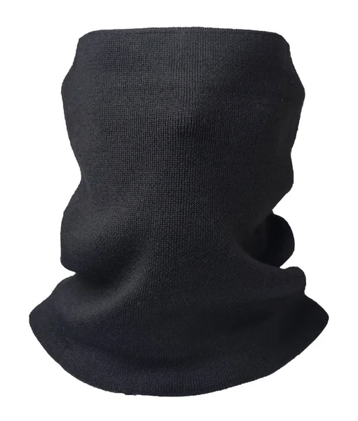 Beyaz arka planda izole eşarp rüzgar maskesi. 