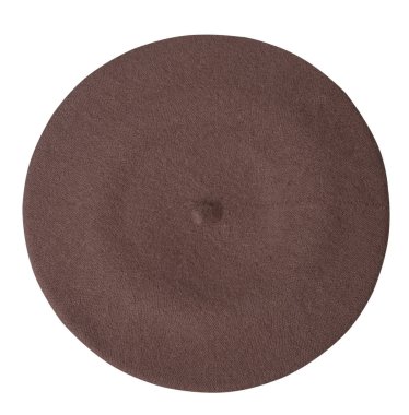 Beyaz arka plan üzerinde izole bere. kadın şapka bere