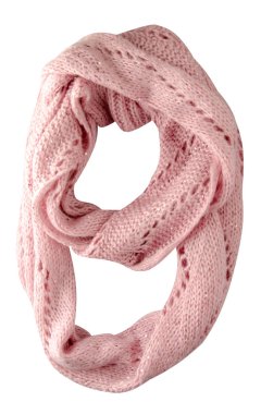   eşarp üzerine beyaz izole  