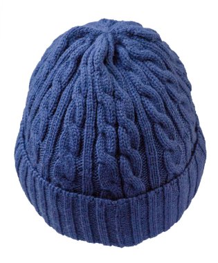 Beyaz arkaplanda izole edilmiş şapka