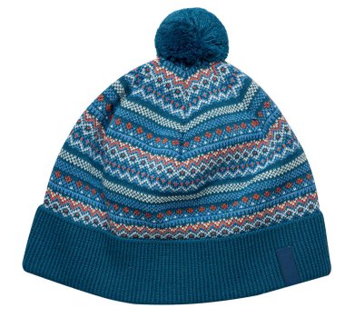   Örgü şapka beyaz arkaplanda izole