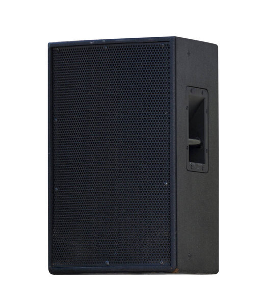 Electronic, speaker, music, musical, stereo, audio, loud, sound, acoustic, equipment, volume, bass, concert, isolated, system, power, woofer, studio, modern, column, black, listen, white, loudspeaker, professional, object, technology, closeup, design