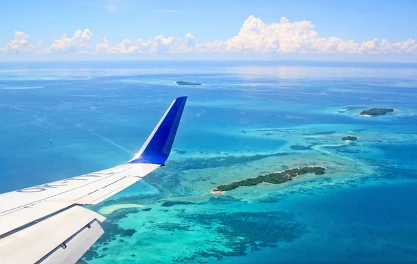 Bela Vista Céu Avião — Fotografia de Stock