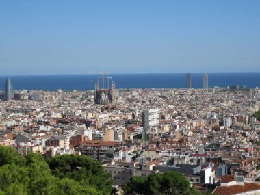 Barselona Park Gell gelen görünümü