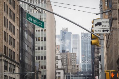 Lafayette Caddesi'nden Manhattan