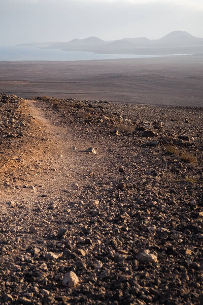 Путь к побережью Лансароте
