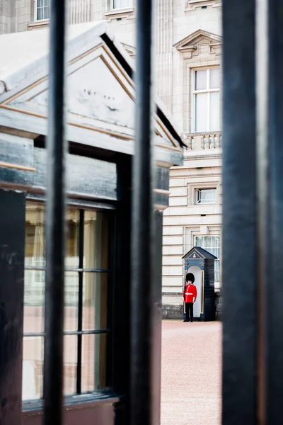 Guardia del Palacio de Buckingham — Foto de Stock