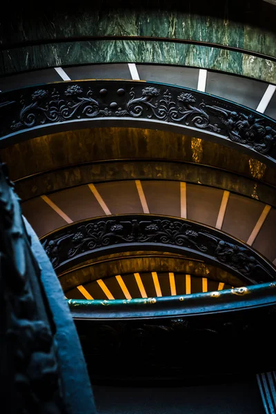 Mythical Majestic Vatican Staircase Rome Italy Stock Picture