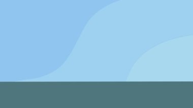 Adam dizüstü bilgisayarlı çizgi film animasyon videosuyla internette sörf yaparken kitapların üzerine oturuyor. İnternet eğitimi kavramından çevrimiçi öğrenme hareketli görüntü grafiksel tasarım animasyonu