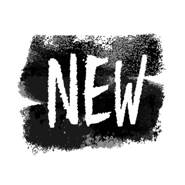 Yeni etiket suluboya afiş