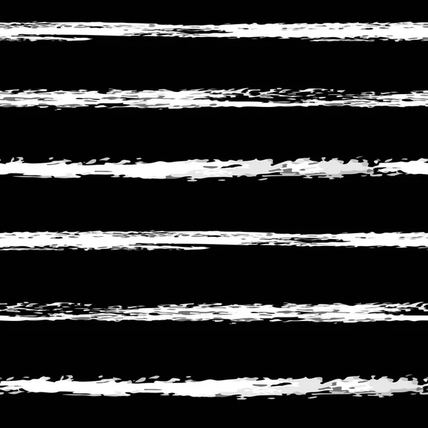 Modèle de rayures vectorielles blanc sur noir Illustrations De Stock Libres De Droits