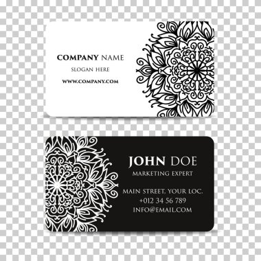 Vintage dekoratif öğeler. Kartvizit. Süs çiçek. Oryantal desen illüstrasyon. Islam, Arapça Hint Türk motifleri