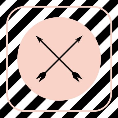 Vektör moda tasarımı ile siyah arka plan şeritler