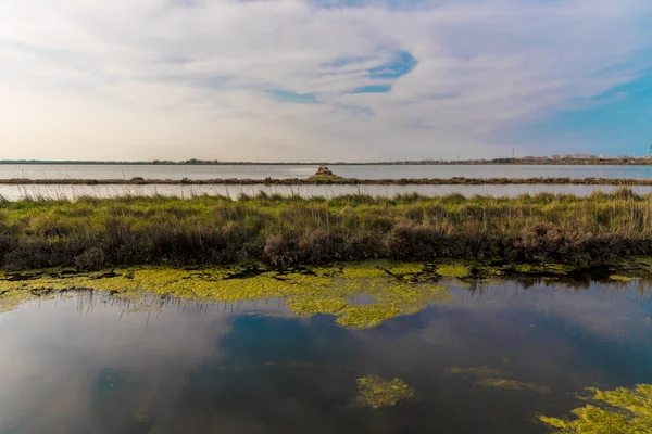 Itálie Cervia Toto Město Známé Pro Své Soli Saltern Data — Stock fotografie