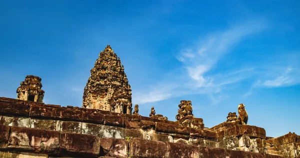 Храм Прасат Bakong Невеликий Храм Комплекс Ангкор Камбоджі Стародавні Кхмерську — стокове фото