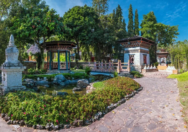 Бутанский сад в Королевском парке флоры Таиланда — стоковое фото