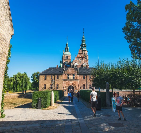 Castillo de Rosenborg en Copenhague, Dinamarca — Foto de Stock