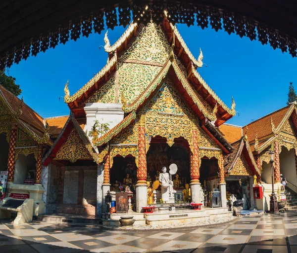 Wat Phra att Doi Suthep i Chiang Mai, Thailand — Stockfoto